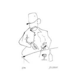 Selbst nach Dreharbeiten zu Buddenbrooks mit Wein und Glas | Armin Mueller-Stahl - Bild 1