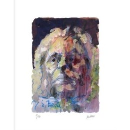 Johann Sebastian Bach | handsigniertes Original - Bild 1