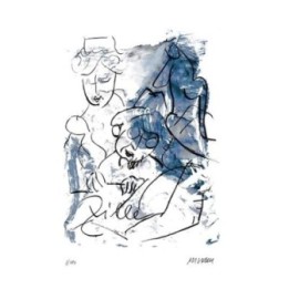 Zilles Milieu | handsigniertes Original - Bild 1