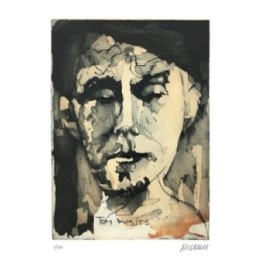 Armin Mueller-Stahl "Tom Waits" handsigniertes Original - Bild 1