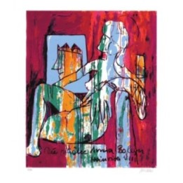 Anna Boleyn-Heinrich VIII. | handsigniertes Original - Bild 1
