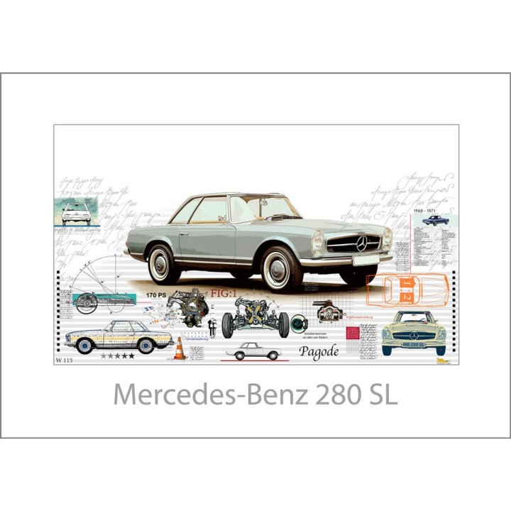 Mercedes Benz 280 SL | Leslie G. Hunt - Bild 1