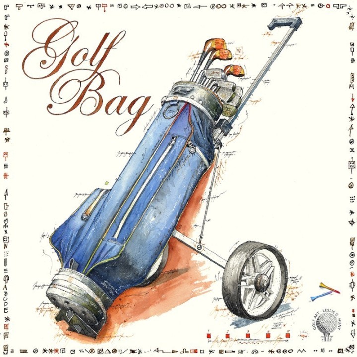 Golf Bag | Leslie G. Hunt - Bild 1