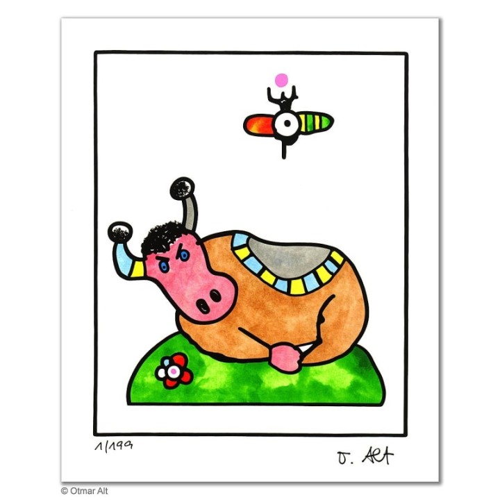 Otmar Alt: "STERNZEICHEN STIER" - Bild 1