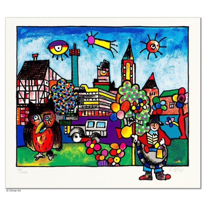 Otmar Alt: "EUSKIRCHEN" - Bild 1