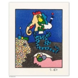 Otmar Alt: "Spaziergang in Blau" - Bild 1