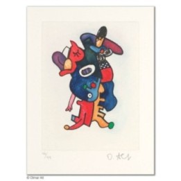 Otmar Alt: "BLAUMANTEL MARABU" - Bild 1