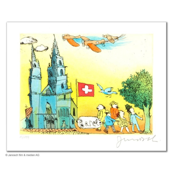 Janosch: "Basel und sein Münster" - Bild 1
