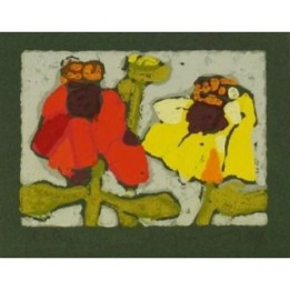 Klaus Fußmann "Zinnien" - Bild 1