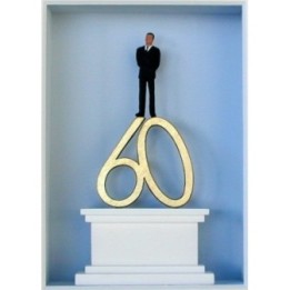 Volker Kühn "Ich stehe zu meinem Alter" | Original 3D-Bild inkl. Rahmen - Bild 2