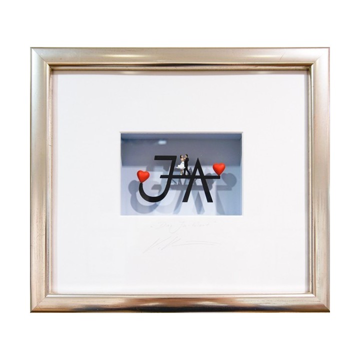 Volker Kühn "Das Ja-Wort" Original Bild