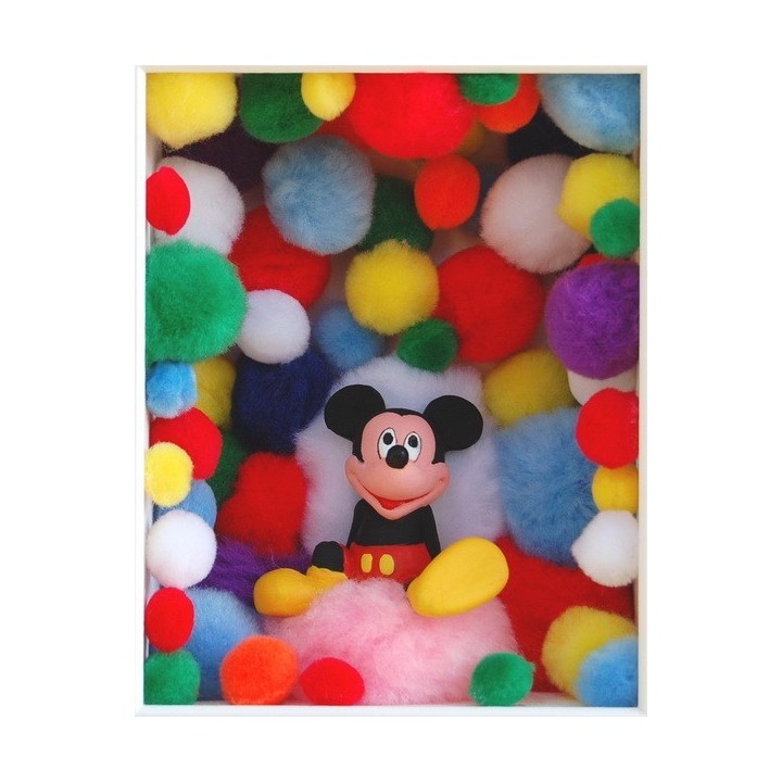 Volker Kühn "Happy Micky" | Original 3D-Objekt inkl. Rahmen - Bild 1