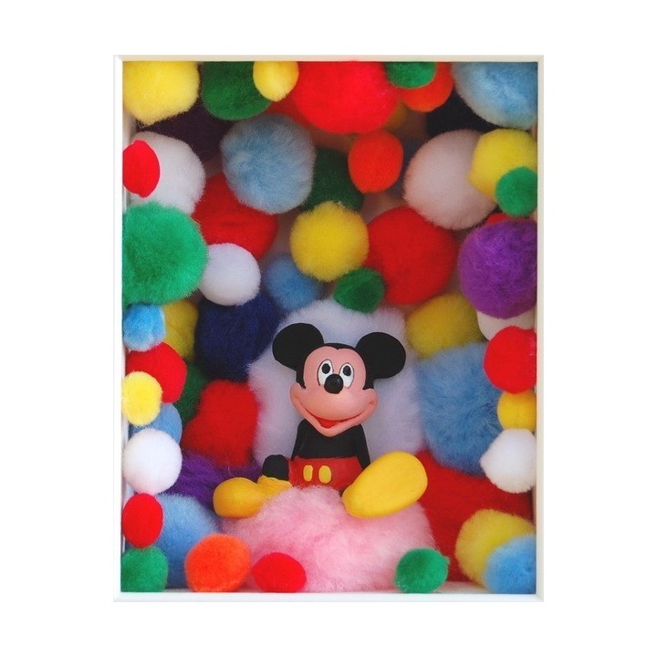 Volker Kühn "Happy Micky" | Original 3D-Objekt inkl. Rahmen - Bild 1