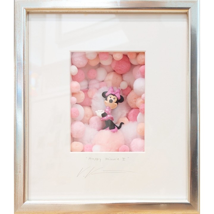 Volker Kühn Happy Minnie II Original Bild im Rahmen kaufen
