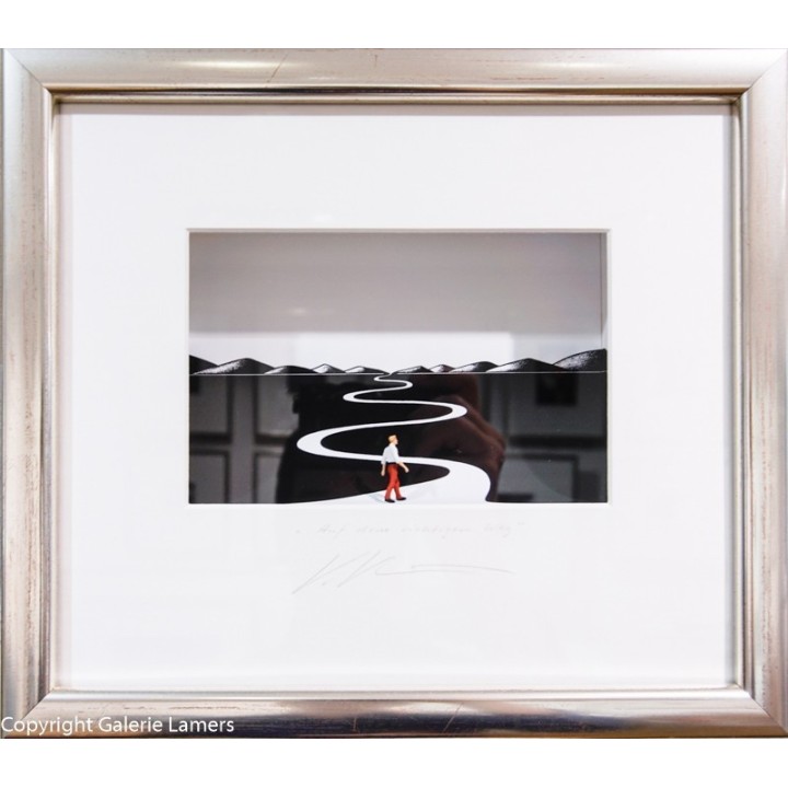 Volker Kühn "Auf dem richtigen Weg", Original 3D-Objekt