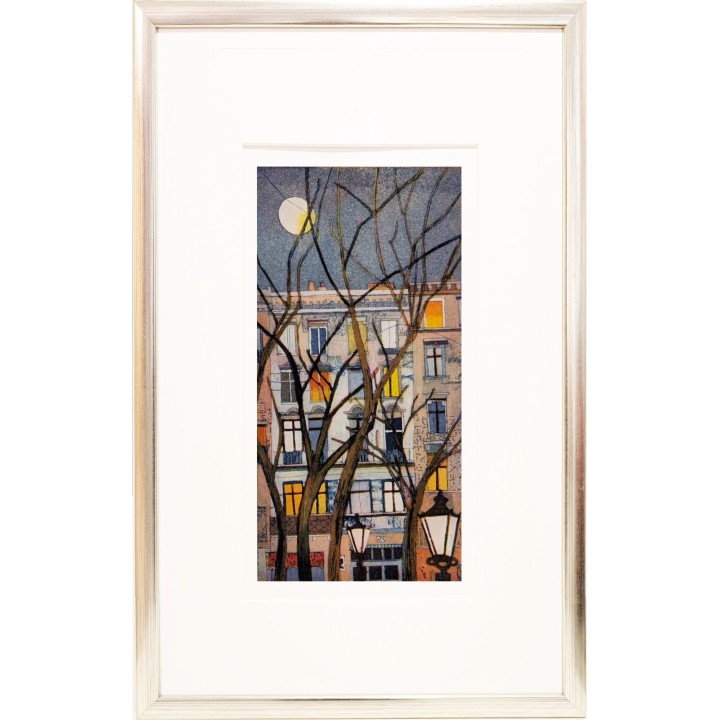 Jutta Votteler "Kreuzberger Nacht" Original Bild kaufen